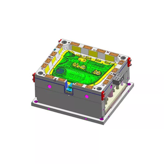 Прес-форма для лиття головного корпусу дверної панелі автомобіля