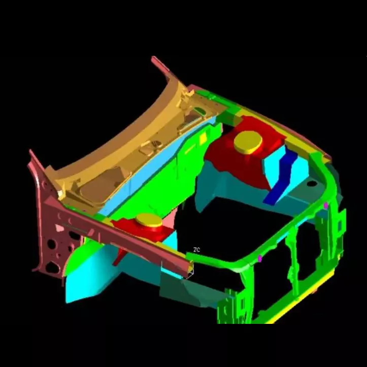 Головки для штампування автомобільного моторного відсіку