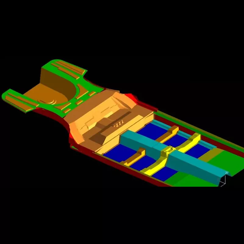Штампи для штампування автомобільної підлоги