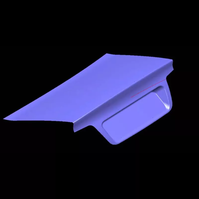 Головка для штампування зовнішньої панелі кришки багажника автомобіля